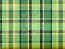 Plaid Material Green for Westfalia '76-'78