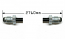 Metal Brake Line Front to Rear Early Bus 2760mm Long