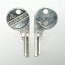 Key Blank "SC" Profile Beetle '61-'66