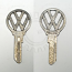 Key Blank "A", "D", "E", "F", "V", "Z" Profile Bus '55-'64