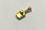 10 Pack Terminals - .25" Non-Insulated Female Disconnect w/ Locking Tab for 1.0-1.5 wire