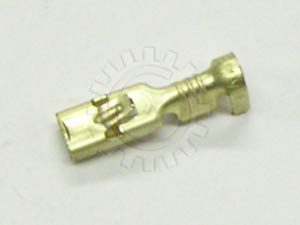 Terminal - .110" Non-Insulated Female Disconnect w/ Locking Tab