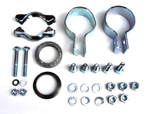 Dampner & Tail Pipe Mounting Kit Bus 1200-1600cc w/ Fresh Air