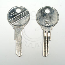 Key Blank "SU" Profile Beetle '61-'66