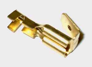 Terminal - .25" Non-Insulated Piggyback KIT of 10