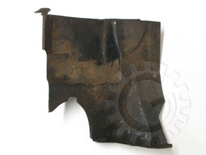 Warm Air Duct Left Front Bus '75-'78