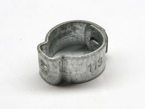 Hose Clip - OE Crimped Style for 5mm Cloth Hose