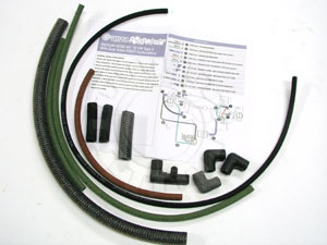 Vacuum Hose Kit Dual Carburetor Bus '72-'74