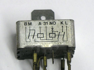 Heater Relay Eberspacher BN2 12V Gas Heater
