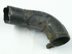 Hot Air Pipe Right Rear - Heat Exchanger to Fan Vanagon 80-83