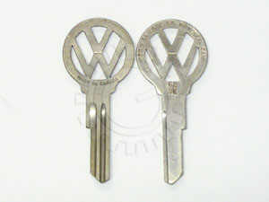 Logo Key Blank "SV" Profile Beetle '61-'66