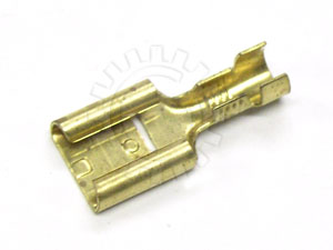 Terminal - 9.5mm Non-Insulated Female Disconnect w/ Tab
