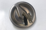 Fuel Tank Cap Locking Bus '74-'79 Stainless Steel Genuine VW NOS