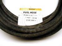 Fuel Hose 5mm x 2.5mm braided/cloth per Metre