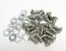 Tin Screw Kit Button Head Hex Socket Stainless Steel 20 pcs.