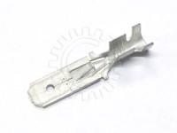 Terminal - .25" Non-Insulated Male Disconnect w/ Locking Tab 2.5 - 0.75mm
