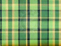 Plaid Material Green for Westfalia '76-'78