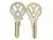 Logo Key Blank "SG" Profile Beetle '52-'59