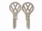 Logo Key Blank "SU" Profile Beetle '61-'66