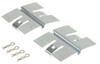 Front Brake Pad Retainers Bus Vanagon '80-'85 w/Girling Calipers
