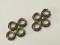 Special Exhaust Nut m8 10mm across flats, kit of 8