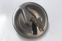 Fuel Tank Cap Locking Bus '74-'79 Stainless Steel Genuine VW NOS